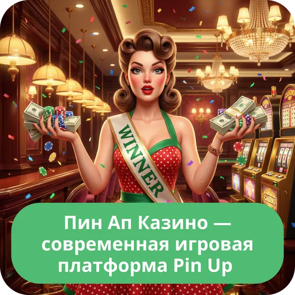 Пин Ап Казино — современная игровая платформа Pin Up